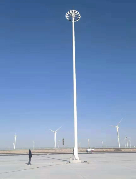 瓜州高速路服务区中卫高杆灯项目